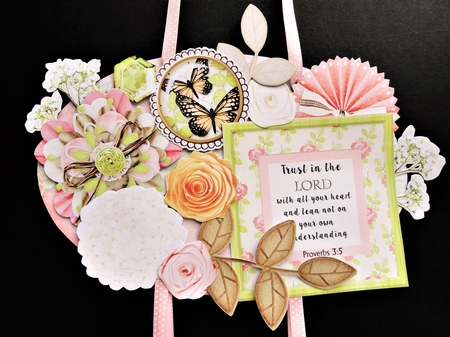 Inspirational Encouragement - Hanging Oval Plaques Trio by Valerie Spowart