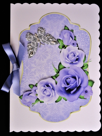 Rose Corner Cluster 5 by Valerie Spowart