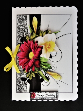 Floral medly with spring flowers 3 mini kit by Valerie Spowart