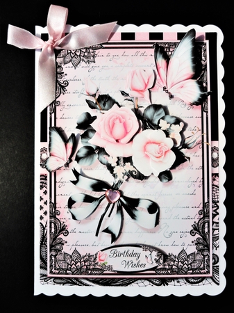Pink and Black Blush by Valerie Spowart