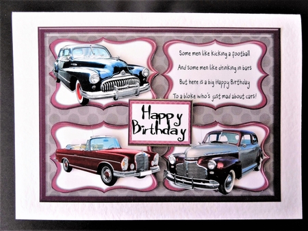  JJ MAD ABOUT CARS 7X5 1 by Valerie Spowart