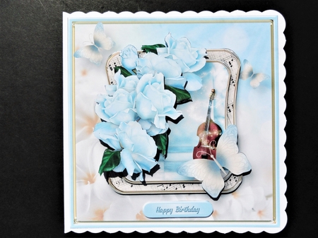 Rose Melody - Layered Card Mini Kit by Valerie Spowart