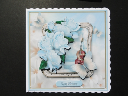 Rose Melody - Layered Card Mini Kit by Valerie Spowart