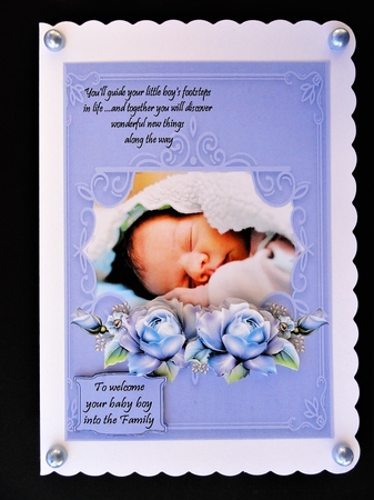 Your little boys footseps by Valerie Spowart