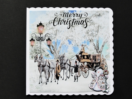 Winter Carriage Ride by Valerie Spowart
