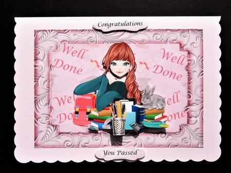 Well Done - Female Student by Valerie Spowart