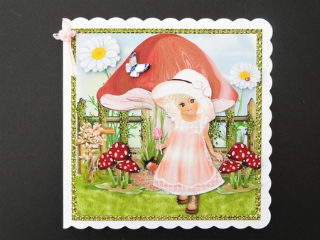garden Stroll Birthday 1 by Valerie Spowart