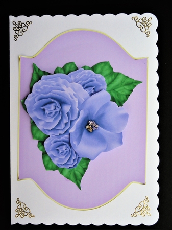 3D Lavender Flowers  by Valerie Spowart