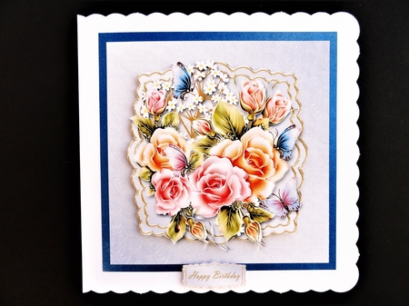 Lovely Floral Topper by Valerie Spowart