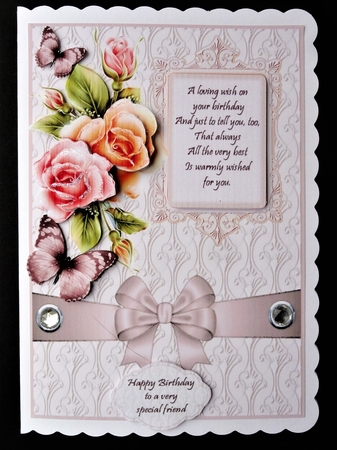 A loving wish on your birthday by Valerie Spowart
