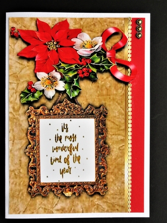 Jeweled Tree multicard D by Valerie Spowart