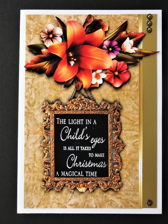 Jeweled Tree multicard F by Valerie Spowart