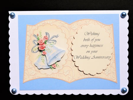 Wedding Bells & Roses Book Page by Valerie Spowart