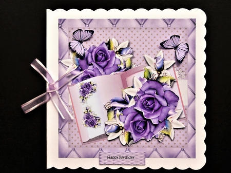 Gorgeous Roses & Lace by Valerie Spowart
