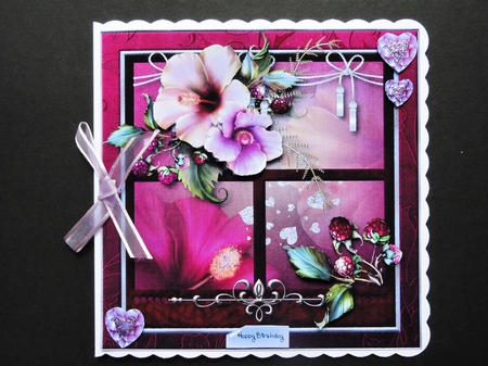 It is a Berry Happy Day Card Topper 2 by Valerie Spowart