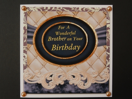 WONDERFUL BROTHER BIRTHDAY by Valerie Spowart