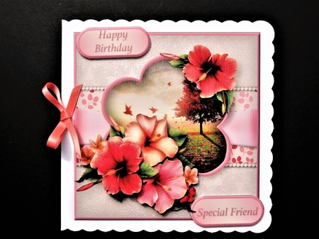 Morning in the Park - Decoupage Card Mini Kit by Valerie Spowart