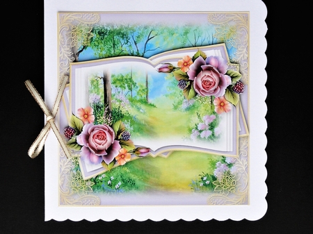 A Beautiful Summers Walk Toppers by Valerie Spowart