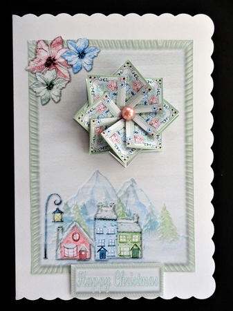 JJ PASTEL CHRISTMAS 7 5X7 TEA BAG CARD MINI KIT by Valerie Spowart