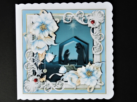 Jesus is the Reason for the Season Card Topper  by Valerie Spowart