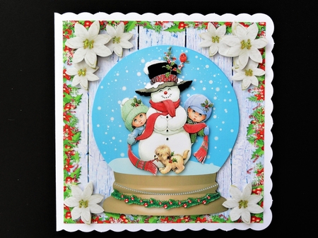 Snowman Globes 1 by Valerie Spowart