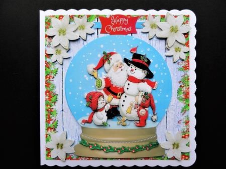 Snowman Globes 4 by Valerie Spowart