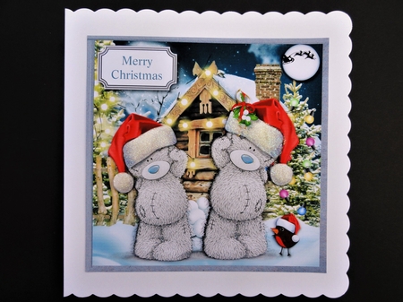 Tatty teddies Christmas Eve by Valerie Spowart