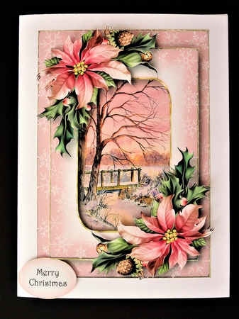 Double Frame Christmas Scene Bumper Kit 2 by Valerie Spowart