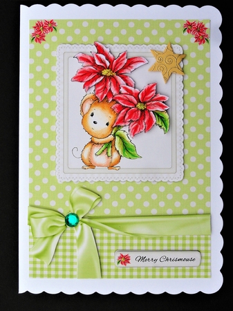 Merry Chrismouse Step By Step Topper by Valerie Spowart