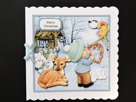 Winter wonderland friends by Valerie Spowart