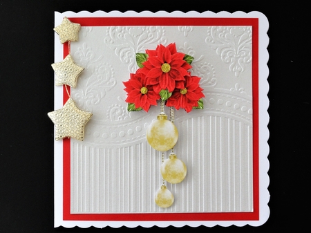 Christmas Floral Step by Step 7 by Valerie Spowart