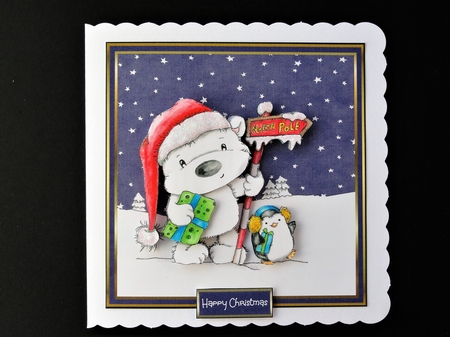 North Pole Delivery by Valerie Spowart