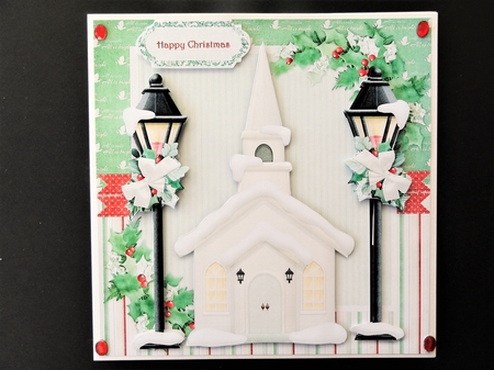 Christmas Church Mini Kit by Valerie Spowart