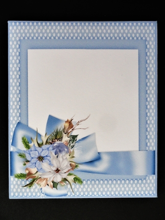 Silent night ribbon wrap mini kit by Valerie Spowart