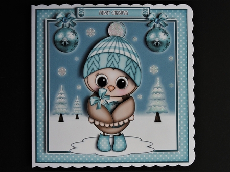 Have a Hoot at Christmas Mini Kit by Valerie Spowart