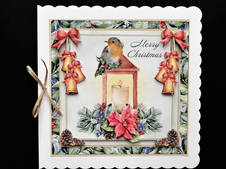 Robin Bells & Bows 8x8 Mini Kit by Valerie Spowart