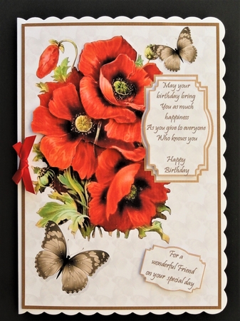 Poppy flowers and petals by Valerie Spowart