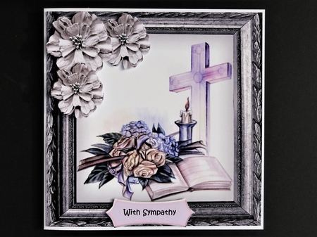 Sympathy Cross by Valerie Spowart