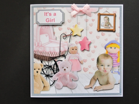 New Baby Girl by Valerie Spowart
