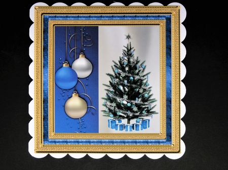 Blue Christmas by Valerie Spowart