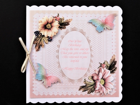 Butterflies and lace by Valerie Spowart