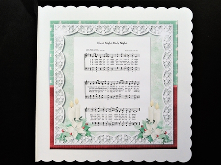 Silent Night Insert by Valerie Spowart