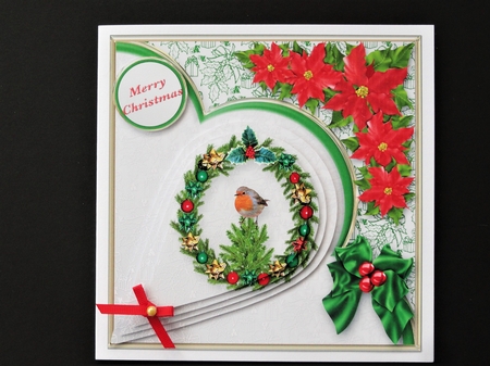 Little Robin - Teardrop Pyramid Card Mini Kit by Valerie Spowart