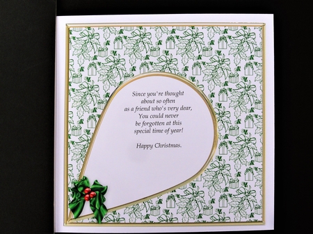 Little Robin - Teardrop Pyramid Card Mini Kit by Valerie Spowart