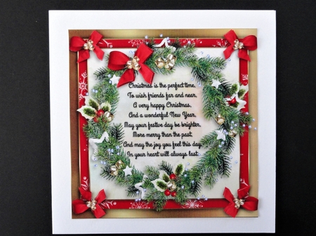 7x7 Christmas Time Verse 3 by Valerie Spowart