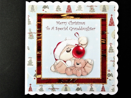 Special Granddaughter Christmas 3 by Valerie Spowart