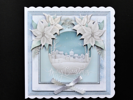 Christmas 3d paper art 3 by Valerie Spowart