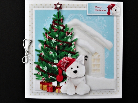 Cute Christmas Puppy Mini Kit by Valerie Spowart