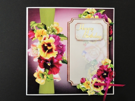Panel & Bow - Mamas Bouquet by Valerie Spowart