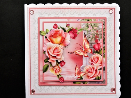 The Rose Terrace - Layered Card Mini Kit by Valerie Spowart
